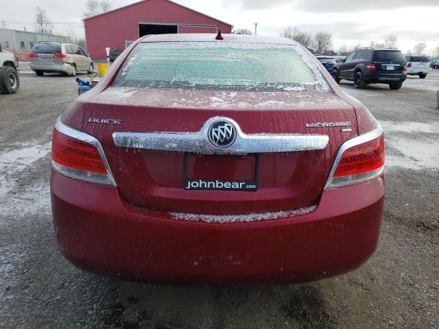 1G4GK5EG1AF257593 - 2010 BUICK ALLURE/LAC CXL RED photo 6