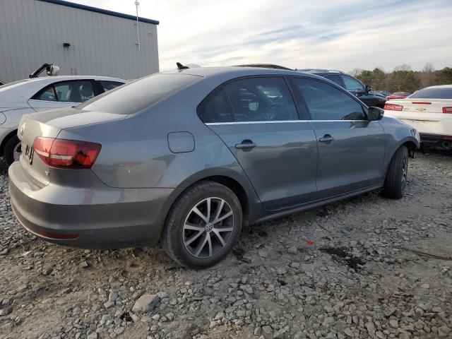 3VWDB7AJ0JM255643 - 2018 VOLKSWAGEN JETTA SE GRAY photo 3