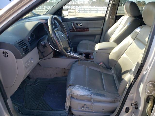 KNDJD733355403178 - 2005 KIA SORENTO EX SILVER photo 7