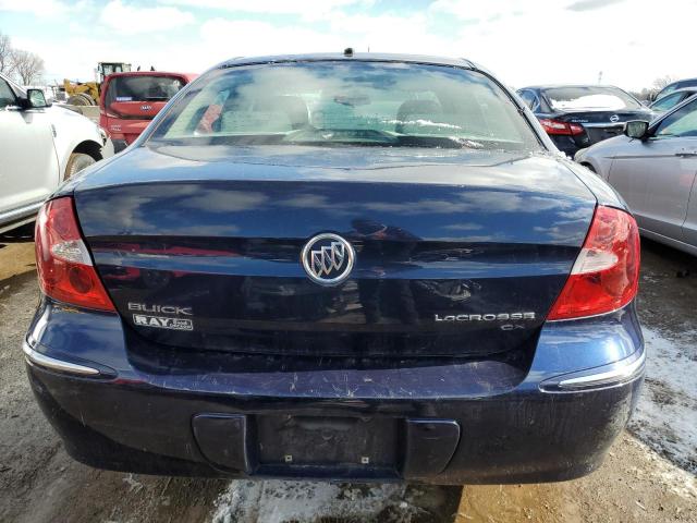 2G4WC582481199523 - 2008 BUICK LACROSSE CX BLUE photo 6