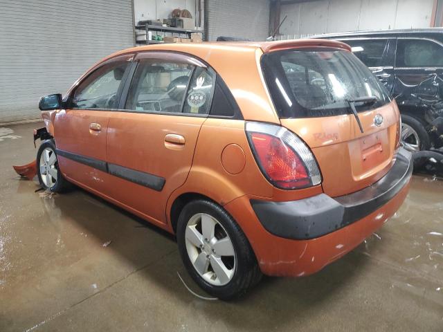 KNADE163386304861 - 2008 KIA RIO 5 SX ORANGE photo 2