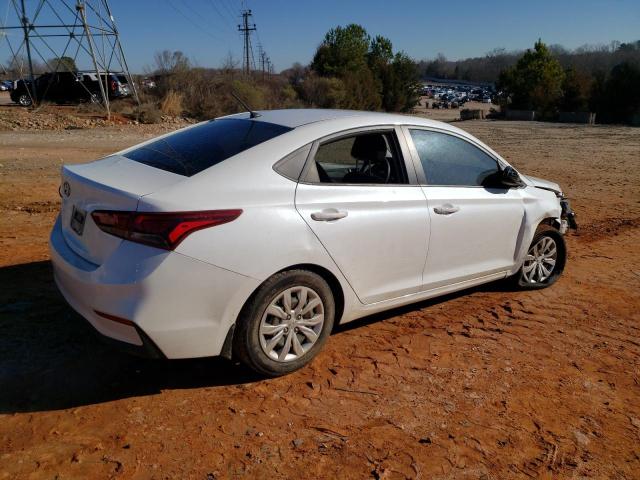 3KPC24A30KE042279 - 2019 HYUNDAI ACCENT SE WHITE photo 3