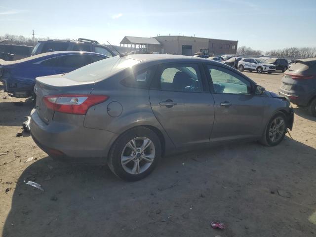 1FADP3F20EL339568 - 2014 FORD FOCUS SE GRAY photo 3