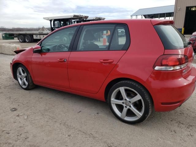 WVWDM7AJ2CW126044 - 2012 VOLKSWAGEN GOLF RED photo 2