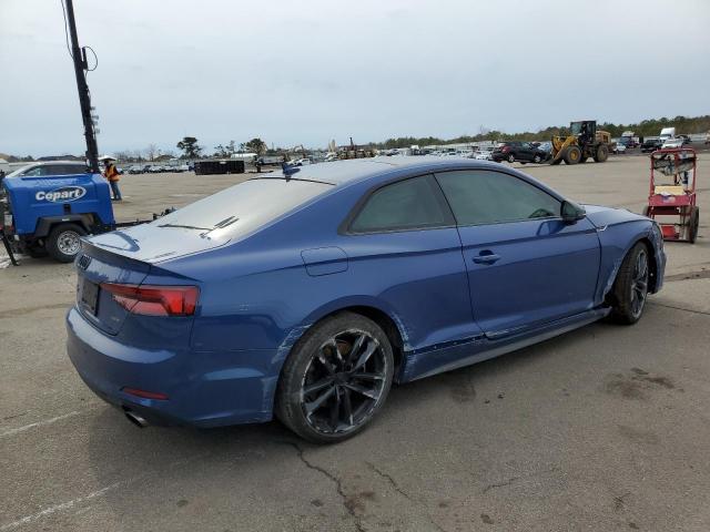 WAUTNAF56KA030699 - 2019 AUDI A5 PREMIUM PLUS BLUE photo 3