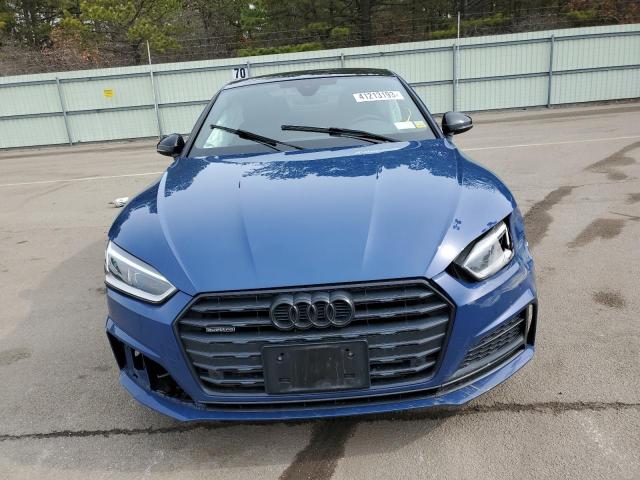 WAUTNAF56KA030699 - 2019 AUDI A5 PREMIUM PLUS BLUE photo 5