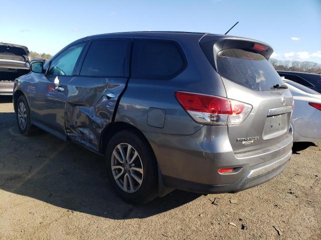 5N1AR2MM3FC604180 - 2015 NISSAN PATHFINDER S 灰色 照片 2