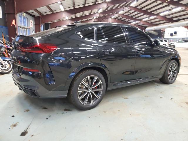 5UXCY6C05M9F32402 - 2021 BMW X6 XDRIVE40I Սև լուսանկար 3
