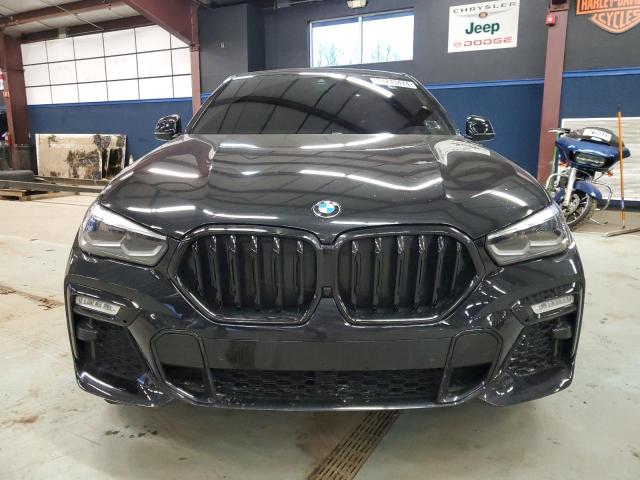 5UXCY6C05M9F32402 - 2021 BMW X6 XDRIVE40I BLACK photo 5