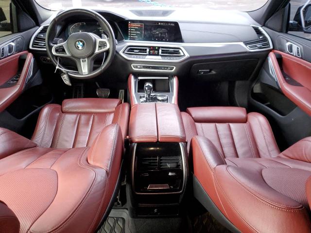 5UXCY6C05M9F32402 - 2021 BMW X6 XDRIVE40I Սև լուսանկար 8