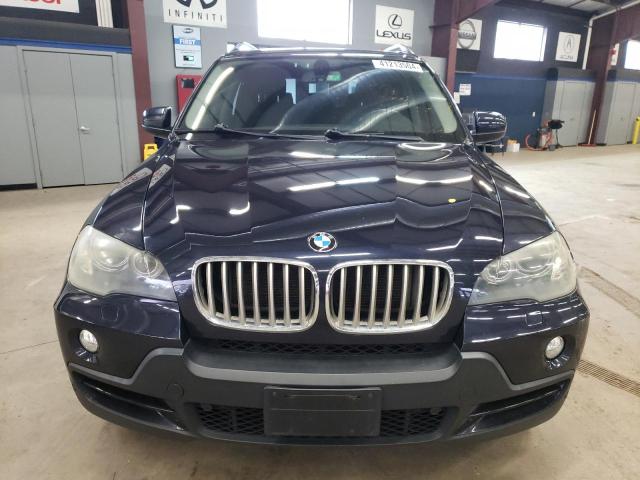 5UXFF03549LJ98267 - 2009 BMW X5 XDRIVE35D BLUE photo 5