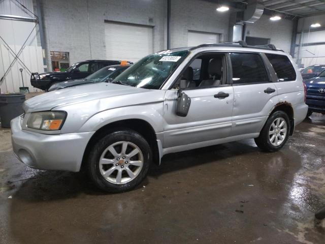 JF1SG65605H737217 - 2005 SUBARU FORESTER 2.5XS SILVER photo 1