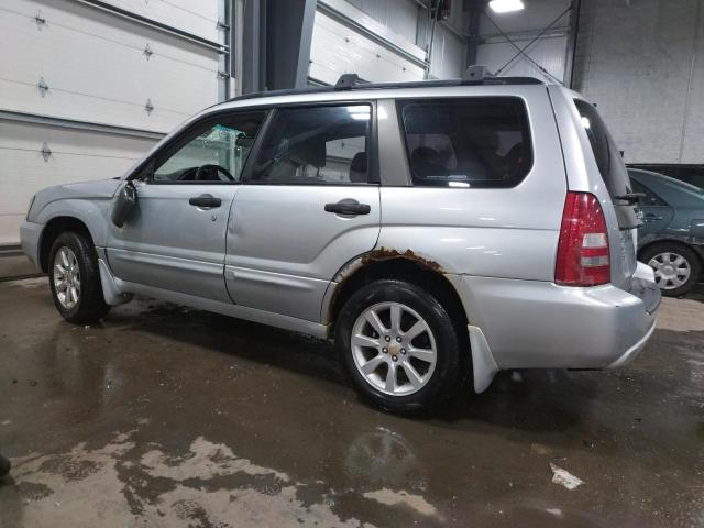 JF1SG65605H737217 - 2005 SUBARU FORESTER 2.5XS ვერცხლისფერი ფოტო 2