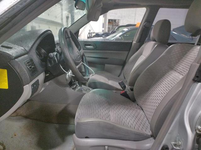 JF1SG65605H737217 - 2005 SUBARU FORESTER 2.5XS ვერცხლისფერი ფოტო 7
