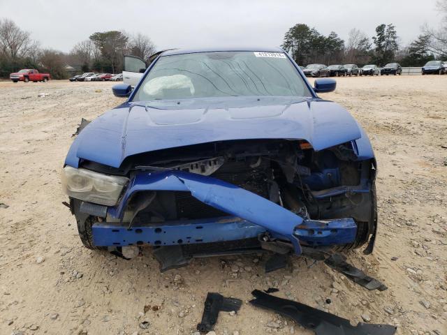 2C3CDXCT6CH241517 - 2012 DODGE CHARGER R/T BLUE photo 5