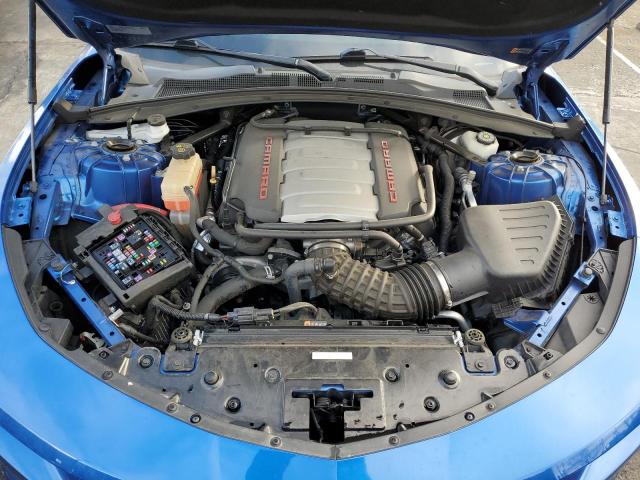 1G1FH1R78J0108336 - 2018 CHEVROLET CAMARO SS BLUE photo 11