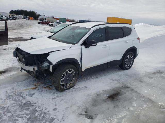 5NMS3DAL3NH381124 - 2022 HYUNDAI SANTA FE SEL Սպիտակ լուսանկար 1