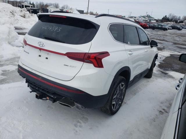 5NMS3DAL3NH381124 - 2022 HYUNDAI SANTA FE SEL Սպիտակ լուսանկար 3