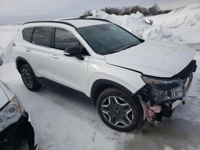 5NMS3DAL3NH381124 - 2022 HYUNDAI SANTA FE SEL Սպիտակ լուսանկար 4