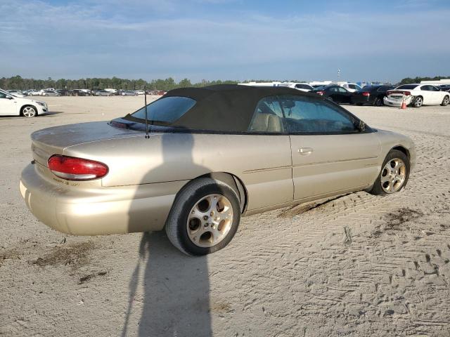 3C3EL55H8XT591673 - 1999 CHRYSLER SEBRING JXI GOLD photo 3