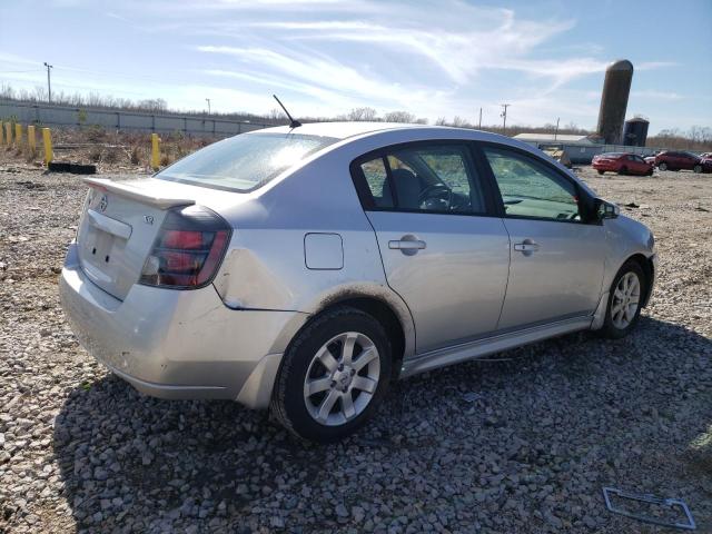 3N1AB6AP9AL667332 - 2010 NISSAN SENTRA 2.0 SILVER photo 3