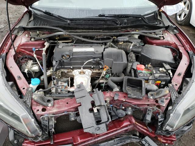 1HGCR2F81DA227811 - 2013 HONDA ACCORD EXL BURGUNDY photo 7