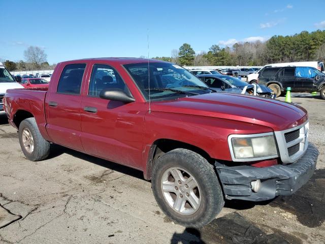 1D7RE3GK3BS636121 - 2011 DODGE DAKOTA SLT RED photo 4