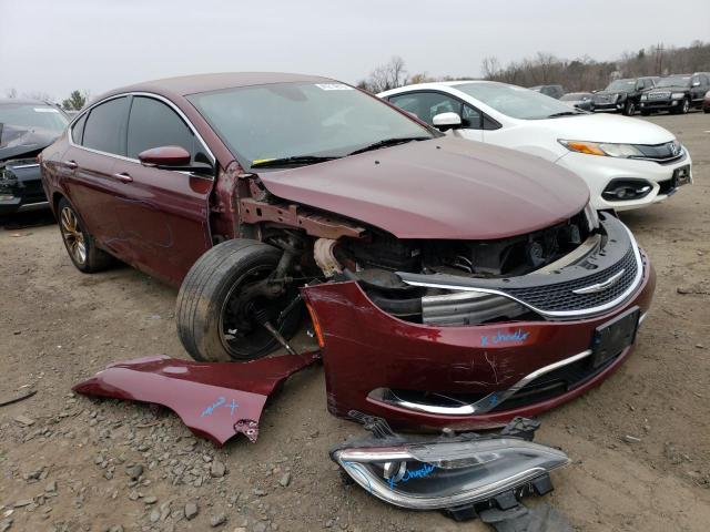 1C3CCCCB1FN520615 - 2015 CHRYSLER 200 C BURGUNDY photo 4