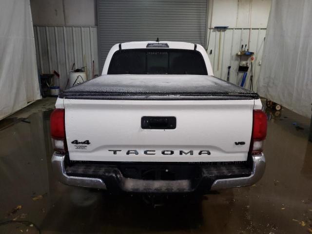 3TMCZ5AN6KM229549 - 2019 TOYOTA TACOMA DOUBLE CAB WHITE photo 6