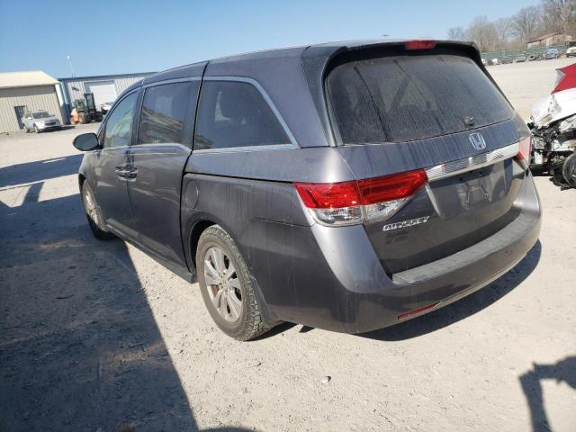 5FNRL5H43EB108186 - 2014 HONDA ODYSSEY EX GRAY photo 2