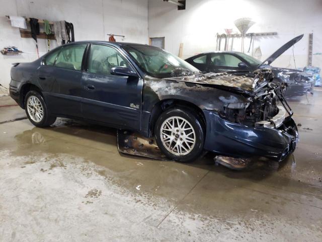 1G2HY54K614108710 - 2001 PONTIAC BONNEVILLE SLE BLUE photo 4