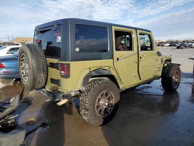 1C4BJWDG2DL660836 - 2013 JEEP WRANGLER U SPORT მწვანე ფოტო 3