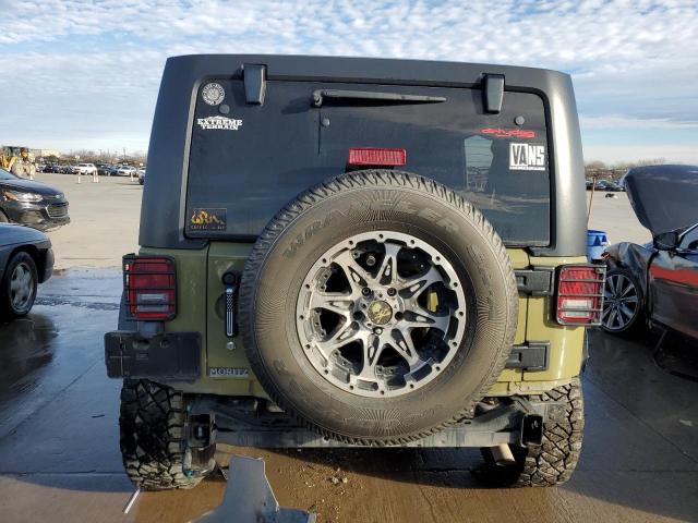 1C4BJWDG2DL660836 - 2013 JEEP WRANGLER U SPORT მწვანე ფოტო 6