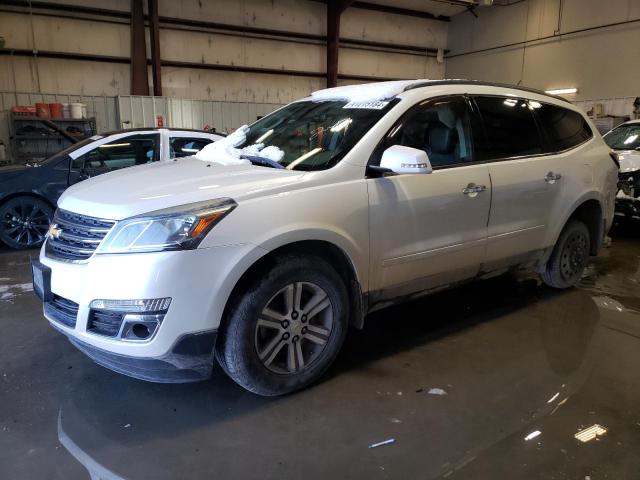 1GNKRHKD0FJ268960 - 2015 CHEVROLET TRAVERSE LT WHITE photo 1