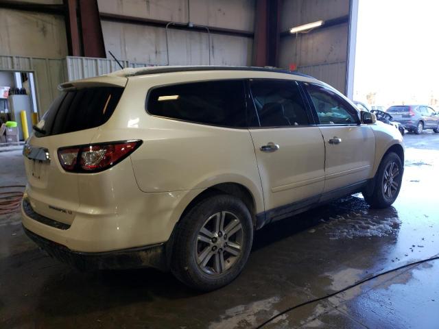 1GNKRHKD0FJ268960 - 2015 CHEVROLET TRAVERSE LT WHITE photo 3