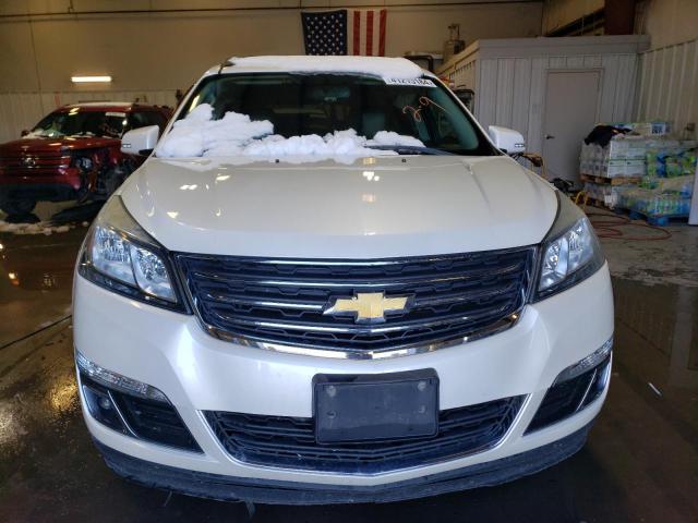 1GNKRHKD0FJ268960 - 2015 CHEVROLET TRAVERSE LT WHITE photo 5