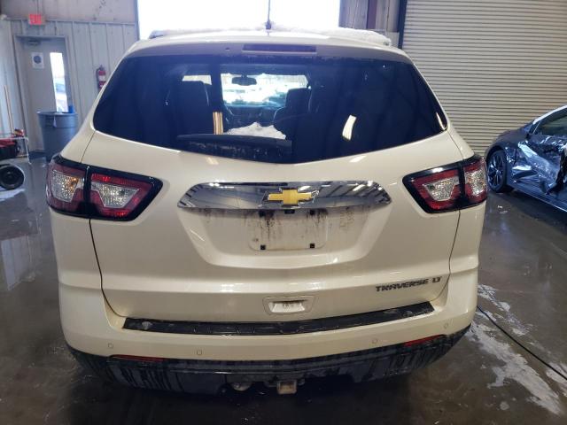 1GNKRHKD0FJ268960 - 2015 CHEVROLET TRAVERSE LT WHITE photo 6