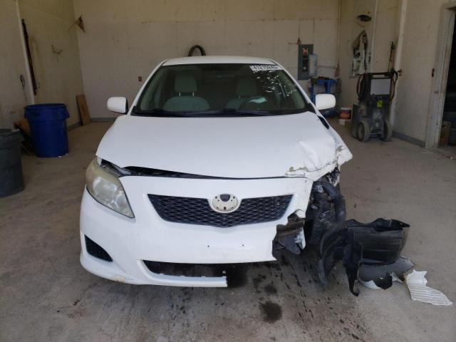 2T1BU40E59C146820 - 2009 TOYOTA COROLLA BASE WHITE photo 5