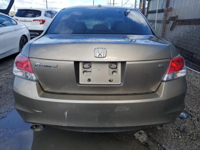 1HGCP36898A035022 - 2008 HONDA ACCORD EXL GOLD photo 6