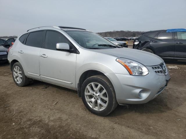 JN8AS5MV5BW680984 - 2011 NISSAN ROGUE S SILVER photo 4