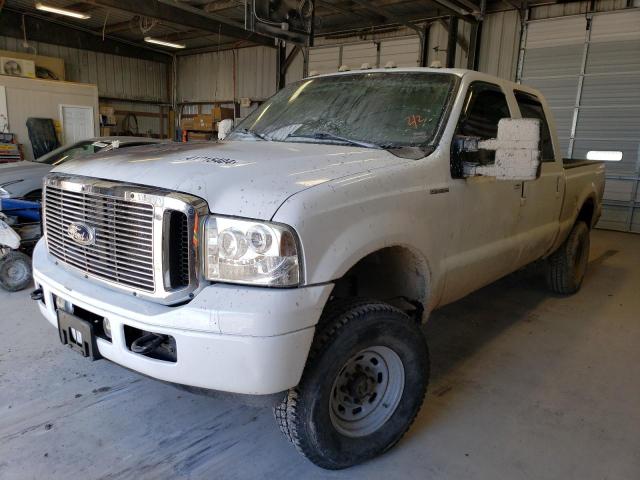 1FTSW21P96EB13696 - 2006 FORD F250 SUPER DUTY WHITE photo 1