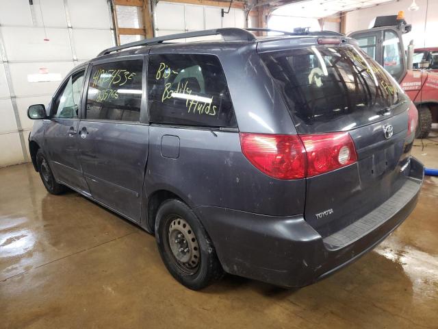 5TDZA23CX6S511050 - 2006 TOYOTA SIENNA CE GRAY photo 2