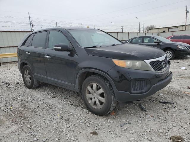 5XYKT3A14BG034531 - 2011 KIA SORENTO BASE BLACK photo 4