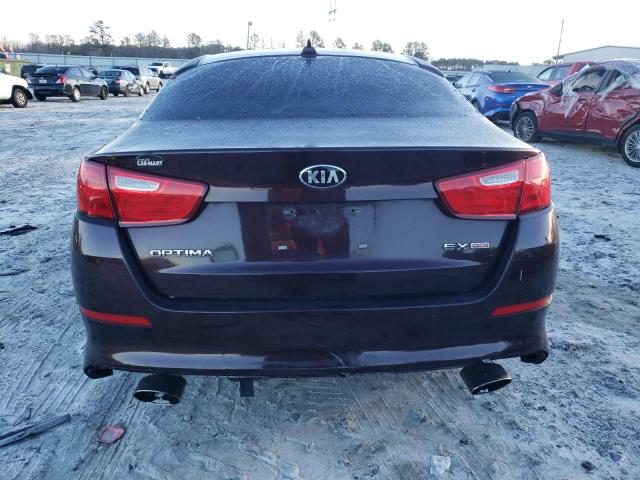 5XXGN4A72EG267214 - 2014 KIA OPTIMA EX BURGUNDY photo 6