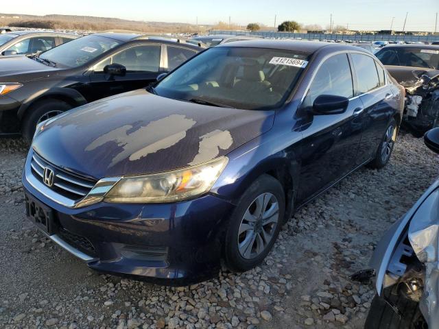 1HGCR2F30FA184134 - 2015 HONDA ACCORD LX BLUE photo 1