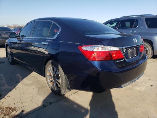 1HGCR2F30FA184134 - 2015 HONDA ACCORD LX BLUE photo 2