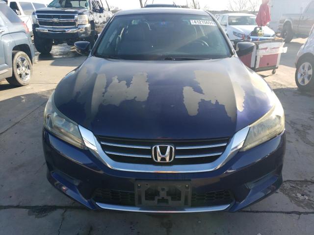 1HGCR2F30FA184134 - 2015 HONDA ACCORD LX BLUE photo 5