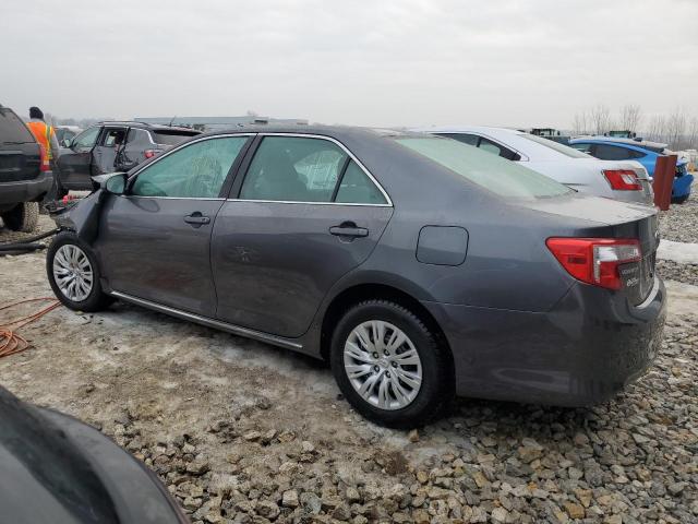 4T4BF1FK5CR223560 - 2012 TOYOTA CAMRY BASE GRAY photo 2