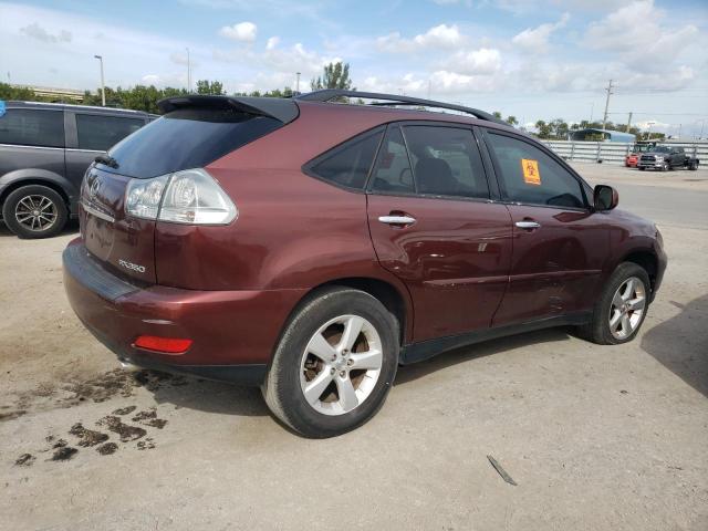 JTJGK31U380013930 - 2008 LEXUS RX 350 BURGUNDY photo 3