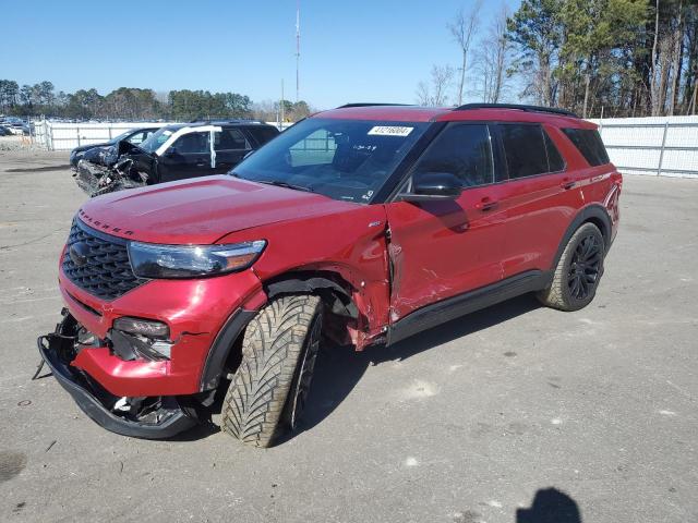 1FMSK7KH5NGA99620 - 2022 FORD EXPLORER ST-LINE RED photo 1